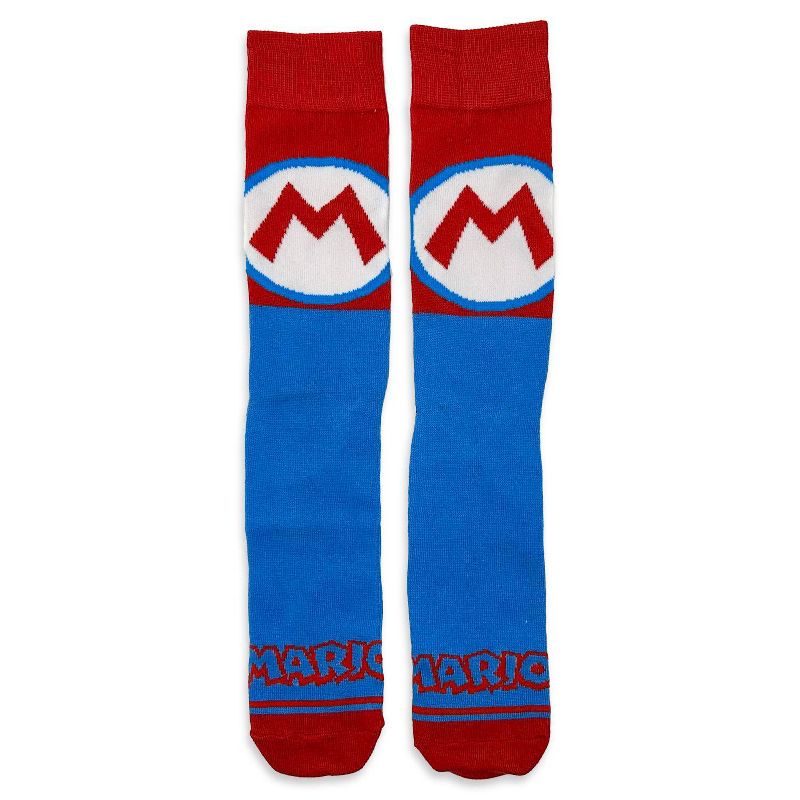Super Mario 5pk Crew Sock Bundle, 3 of 12