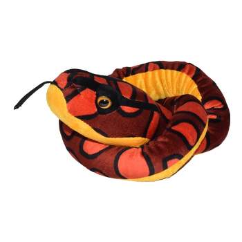 Wild Republic Plush Snake 54 Inches Camo Green Stuffed Animal, 54