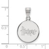 Black Bow Jewelry Sterling Silver Nebraska Cornhuskers NCAA Medium Pendant - 2 of 3