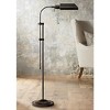Cal Lighting BO-117FL-DB Pharmacy Floor Lamp 46 Inches Adjustable-Height 100-Watt, Dark Bronze - 2 of 4