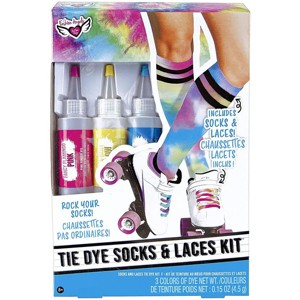 Fashion Angels Fashion Angels Tie Dye Socks & Laces Kit - 1 of 4