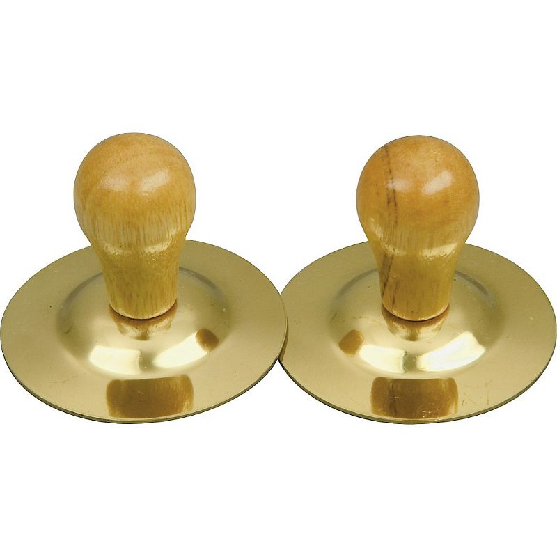 Rhythm Band Brass Cymbals With Knobs, 2 of 7