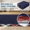 Machine Washable Plaid Area Rug, Non-Slip Farmhouse Rug with Border for Living Room, Dining Room & Bedroom - 4 of 4
