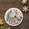 Artistic Ukraine Vintage Ornament, Traditional Souvenir Gift and Christmas Tree Decoration| OrnamentallyYou - 4 of 4