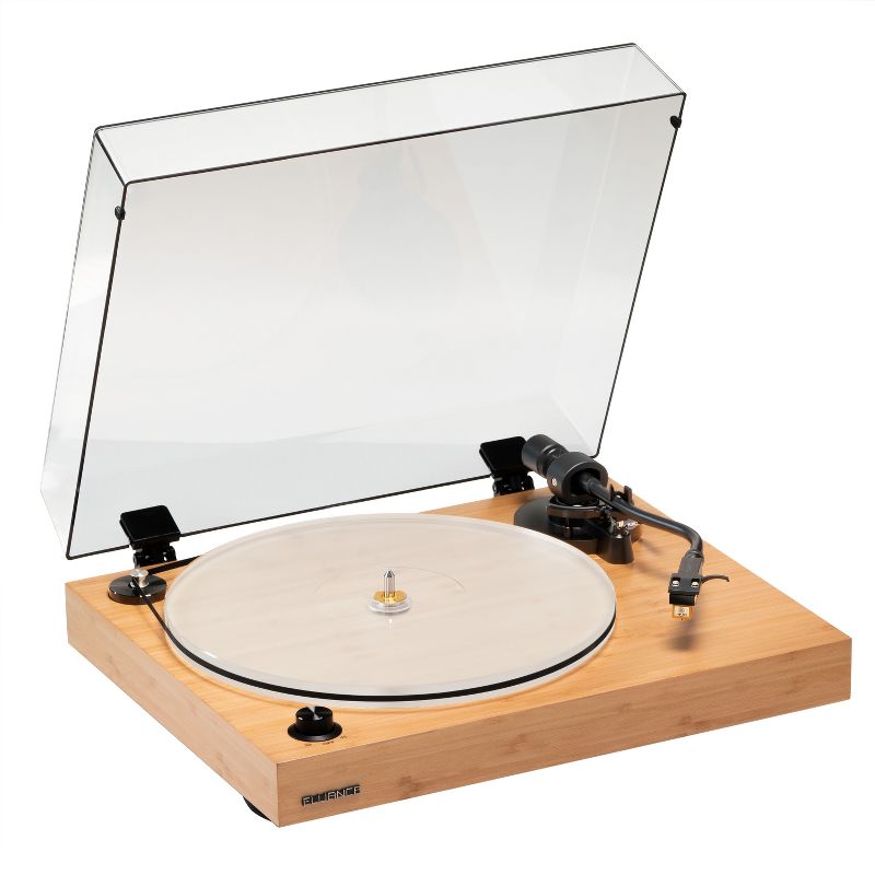 Fluance RT85N Reference High Fidelity Vinyl Turntable Record Player with Nagaoka MP-110 Cartridge & Acrylic Platter, 1 of 10