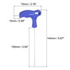 Unique Bargains CR-V Steel T-Handle Metric Dual End Hex Wrench - 2 of 4