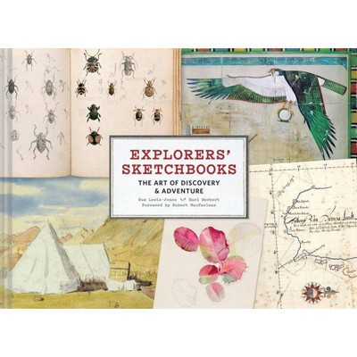 Explorers' Sketchbooks - by  Huw Lewis-Jones & Kari Herbert (Hardcover)