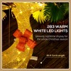 YOOCOZZ  Christmas Decor 3 Set - 4.5ft Light Up Xmas Deer Family, Lighted Reindeer Xmas Decorations with 2 LED Light Modes, Stakes, Zip Ties - 4 of 4