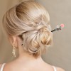 Unique Bargains Rose Hair Chopstick 1Pc - 2 of 4