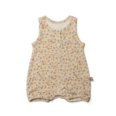 Image of Goumi Quick Change Romper - Wildflower 3-6m