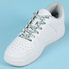 INSPIRE CHIC Gender Neutral Flat Leopard Print Pattern Fashion Shoelaces 2 Pairs - 2 of 4