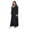 L I V D Women's Espinoza Surplice Maxi Dress - 2 of 3