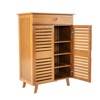 YIYIBYUS Bamboo Shoe Storage Cabinet For Entryway, Hallway, Living Room, Bedroom - 4 of 4