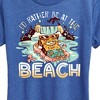 Women's - SpongeBob SquarePants - Rather Be At Beach Short Sleeve Graphic T-Shirt - 2 of 4