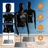 SereneLife Male Torso Dress Form Mannequin - 3 of 4