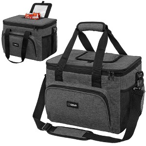 OPUX Soft Cooler Bag, Insulated Collapsible Lunch Tote for Men Work Camping Travel Beach, Portable Leakproof Large Box - 1 of 4