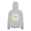 Everyday Kids “Kindness Blooms” Girls Zip Up Hoodie – Pastel Floral Positive Sweatshirt - 3 of 4