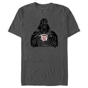 Men's Star Wars: The Empire Strikes Back Father's Day Darth Vader World's Best Dad Mug T-Shirt - 1 of 4