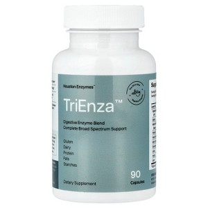 Houston Enzymes TriEnza™, Digestive Enzyme Blend, 90 Capsules - 1 of 4
