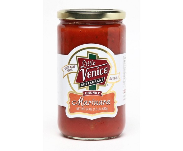 Little Venice Restaurant Chunky Marinara Sauce - 24oz