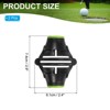 Unique Bargains Golf Alignment Marker Tool Golf Ball Marker 2 Pcs - 2 of 4