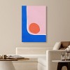 Art Remedy A Loner sun Modern Color Block Abstract Wall Art Unframed - 2 of 4