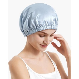 Mommesilk 22 Momme Pure Adjustable Silk Hair Cap - 1 of 4
