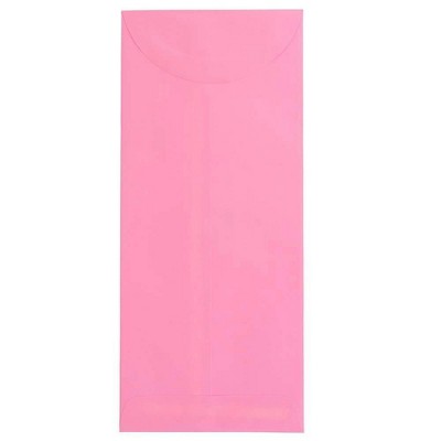 JAM Paper 50pk 5"x11 1/2" #14 Policy Business Envelopes - Blush/Ultra Pink