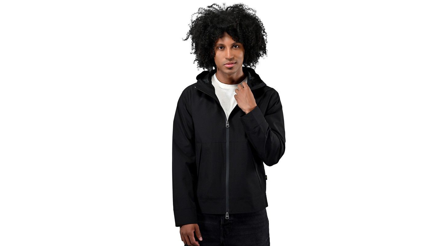 Мужские худи Lee Zippered Jacket 2278 Black, цвет: Чёрный — фото 1