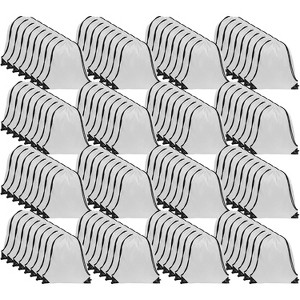 Waterproof Drawstring Backpack Bulk, Nylon Cinch Bags in 10 Colors for School, Gym, Sports - 1 of 4