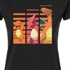 Women's - Pokémon - Charmander Evolutions Fitted Graphic T-Shirt - 2 of 3