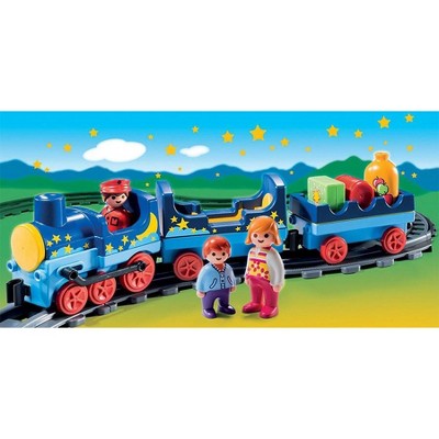playmobil 6880 123 night train with track