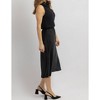 Women's Luna Satin Midi Skirt - INA - 2 of 3