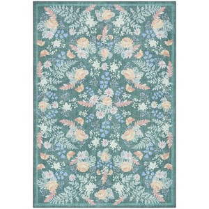Nourison Botanical Washables Floral Indoor Flatweave Rug - 1 of 4