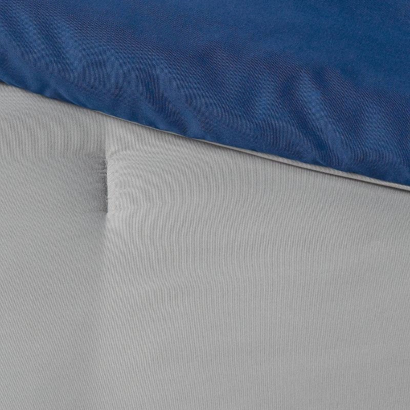 Solid Microfiber Reversible Comforter & Sheets Set - Room Essentials™, 5 of 11