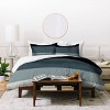 Avenie Constellations Duvet Set Black/Blue - Deny Designs - 4 of 4