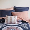 Stylish Boho Print Comforter Set, All Season Home Textile for Modern Bedroom Decor - 4 of 4