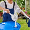 VEVOR Drum Pump, 6.5 GPM Flow, Rotary Barrel Pump Hand Crank, Fits 5 to 55 Gallon Drums with 3-Section Suction Tube Assembly and Hose, Designed - 2 of 4