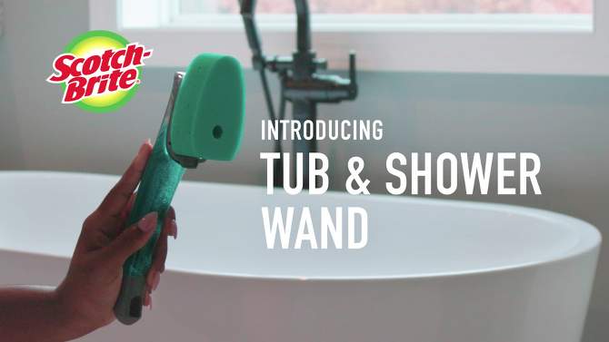 Scotch-Brite Swift Scrub Tub &#38; Shower Wand, 2 of 11, play video