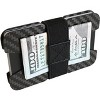 Fidelo Slim RFID Blocking Mens Wallets Credit Card Holder with 5 Colors of Cash Bands, Original Carbon Fiber - 2 of 4