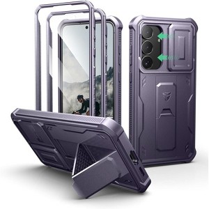 Dexnor for Samsung Galaxy S25 FE Case with Upgraded Slide Camera Cover & 2 Front Frames - 1 of 3