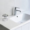 Legend Cotton Jar Silver - Popular Bath Popular Home: Elegant Glass & Metal Bathroom Canister, Spot Clean Care - 3 of 3
