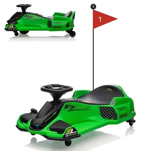 24V Kids Ride-On Drifting Car, Electric Drift Go-Kart With 180W Brushless Motor - 1 of 4
