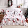 Christmas Printed Cotton Flannel Sheet Set - 2 of 4