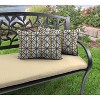 2pk Outdoor Wicker Pillow Set - Jordan Manufacturing - 2 of 3