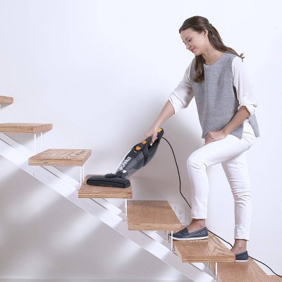 Eureka Blaze 3-in-1 Corded Stick Vacuum: Bagless, Washable Foam Filter, Swivel Head, Hard Floor & Carpet, 18ft Cord, Yellow