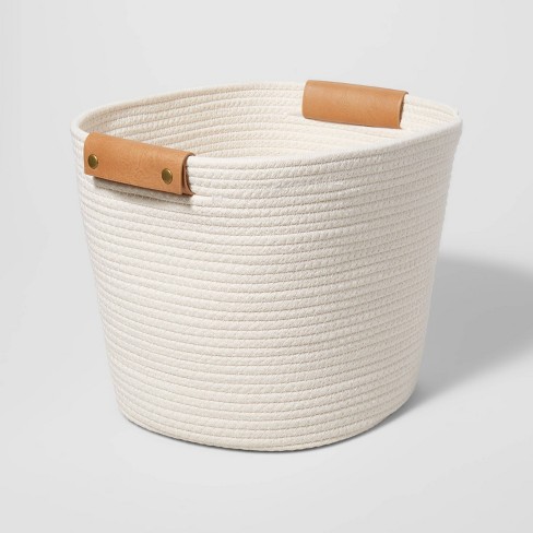 13" Decorative Coiled Rope Basket - Brightroom™ - image 1 of 4
