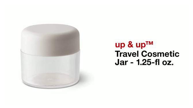Travel Cosmetic Jar - 1.25 fl oz - up &#38; up&#8482;, 2 of 5, play video