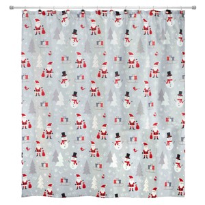 Avanti Linens Ho Ho Ho Shower Curtain - 1 of 3