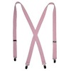 CTM Women's Elastic Clip-End 1 Inch Basic Suspenders - 2 of 4